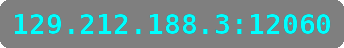 Server address and port